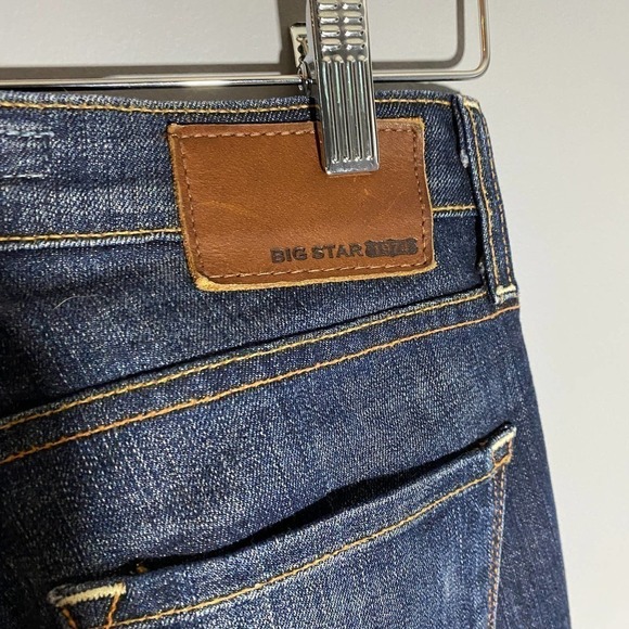 𝅺big Star Hazel Mid Rise Boot Cut Jeans Size 25L - Picture 9 of 10